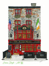 Load image into Gallery viewer, Irish Pub Coaster - Single Coaster - Galway Pubs