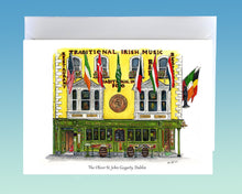 Load image into Gallery viewer, Irish Pub Greeting Card - Dublin Pubs O-Z