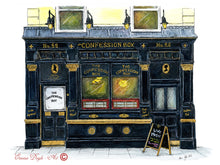 Load image into Gallery viewer, Irish Pub Print - The Confession Box, Dublin, Ireland