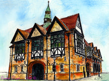 Load image into Gallery viewer, Irish Print - Town Hall, Bray, Co. Wicklow, Ireland