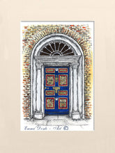 Load image into Gallery viewer, Irish Print - Georgian Door, 86 Merrion Square, Dublin, Ireland