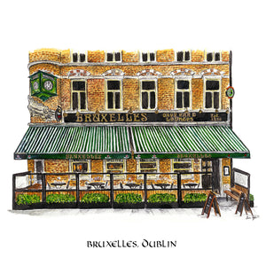Irish Pub Coaster - Dublin Pubs