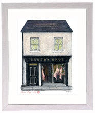 Load image into Gallery viewer, Irish Shop Print - Crosby Bros Butchers Ballinasloe, Galway, Ireland
