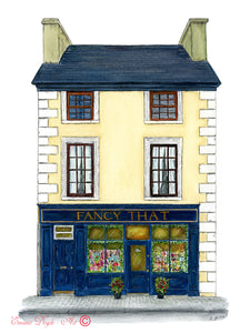 Irish Shop Print - Fancy That, Ennistymon, Co. Clare, Ireland