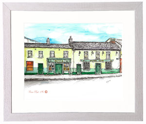 Irish Pub Print - Frank Duff's, Bray, Co. Wicklow, Ireland