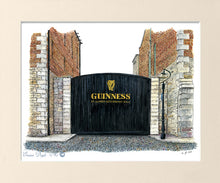 Load image into Gallery viewer, Irish landmark Print - Guinness Gate(2023) St. James&#39;s Gate Brewery, Dublin , Ireland
