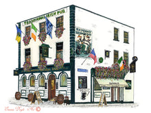 Load image into Gallery viewer, Irish Pub Print - The Ha&#39;Penny Bridge Inn (Corner), Dublin, Ireland
