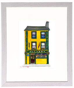 Irish Pub Print - Hillery's Bar, Miltown Malbay, Co. Clare, Ireland