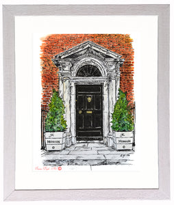 The Merrion Hotel Door, Merrion Square, Dublin, Ireland