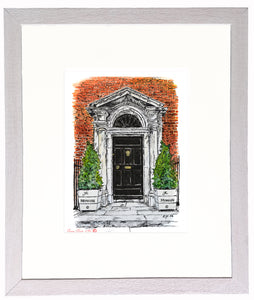 The Merrion Hotel Door, Merrion Square, Dublin, Ireland