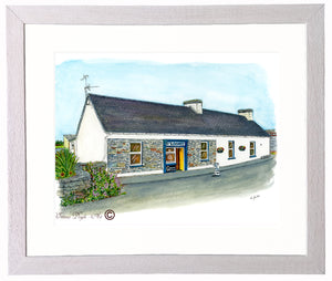 Irish Pub Print - O'Looney's , Moloskey, Co. Clare, Ireland
