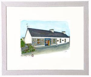 Irish Pub Print - O'Looney's , Moloskey, Co. Clare, Ireland