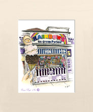 Load image into Gallery viewer, Irish Shop Print - Rainbows Ice Cream Parlour, Bray, Co. Wicklow, Ireland
