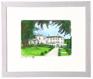 Irish Print - Tankardstown House, Rathkenny, Co. Meath, Ireland