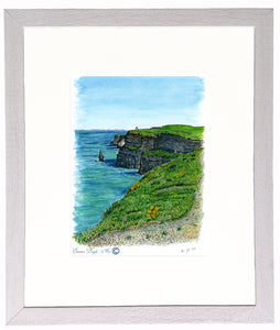 Irish Scenery - The Cliffs Of Moher, Co. Clare , Ireland
