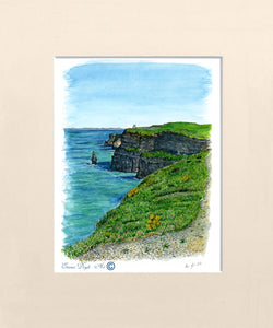 Irish Scenery - The Cliffs Of Moher, Co. Clare , Ireland