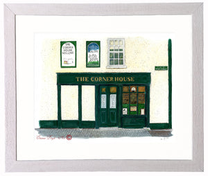Irish Pub Print - The Corner House, Cloughjordan, Co. Tipperary, Ireland