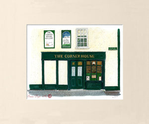 Irish Pub Print - The Corner House, Cloughjordan, Co. Tipperary, Ireland