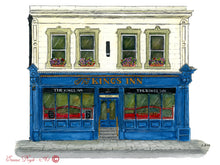 Load image into Gallery viewer, Irish Pub Print - The King&#39;s Inn, Dalkey, Co. Dublin, Ireland
