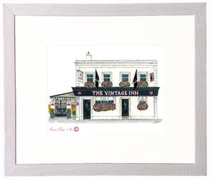 Irish Pub Print - The Vintage Inn