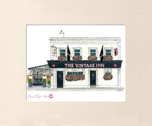 Irish Pub Print - The Vintage Inn