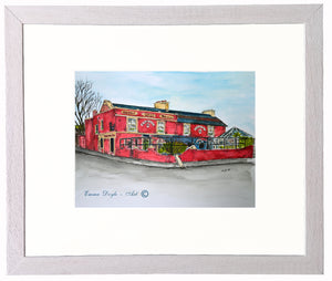 Irish Pub Print - The Harbour Bar, Bray, Co. Wicklow , Ireland