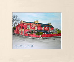 Irish Pub Print - The Harbour Bar, Bray, Co. Wicklow , Ireland