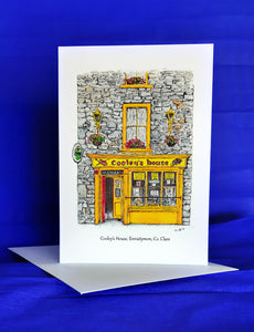 Irish Pub Greeting Card - Clare Pub