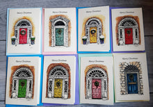 Load image into Gallery viewer, Christmas Cards - Georgian Doors -  Pack of 8 Cards

