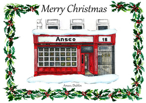 Christmas Cards - Pubs Of Ireland 2 - Pack Of 8 cards