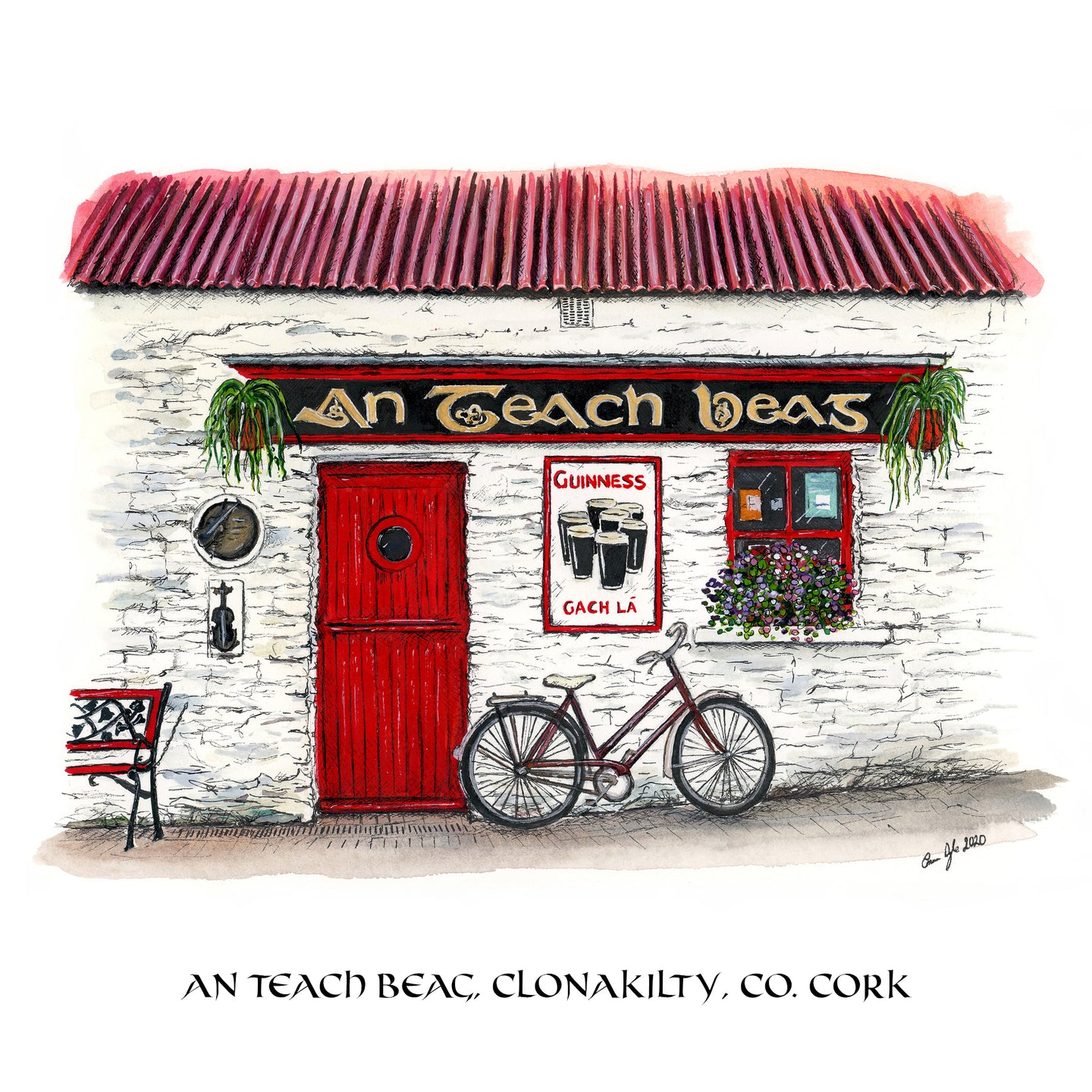 Irish Pub Coaster - Cork Pubs