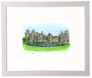 Irish Print - Ashford Castle, Cong, Co. Mayo, Ireland.