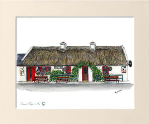 Irish Pub Print - The Beach Bar, Aughris, Co. Sligo