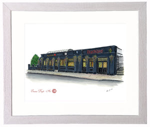 Irish Pub Print - Blackbird, Rathmines, Dublin, Ireland