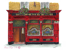 Load image into Gallery viewer, Irish Pub Print - Bowes Pub, Fleet Street, Dublin, Ireland
