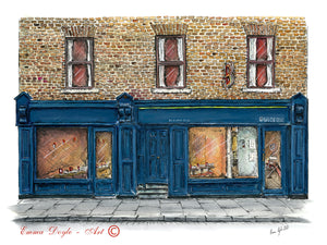 Irish Shop Front - Brunsen , Dublin, Ireland