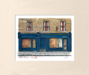 Irish Shop Front - Brunsen , Dublin, Ireland