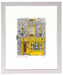 Irish Pub Print - Cooley's House, Ennistymon, Co. Clare, Ireland