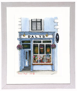 Irish Pub Print - Daly's, Ennistymon, Co. Clare, Ireland