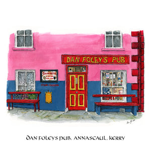 Irish Pub Coaster - Kerry Pubs
