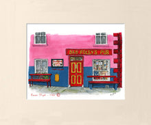 Load image into Gallery viewer, Irish Pub Print - Dan Foley&#39;s Pub, Annascaul, Co. Kerry , Ireland

