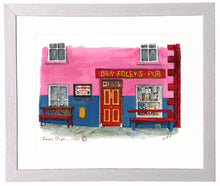 Load image into Gallery viewer, Irish Pub Print - Dan Foley&#39;s Pub, Annascaul, Co. Kerry , Ireland
