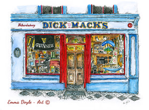 Irish Pub Print - Dick Macks, Dingle, Co. Kerry , Ireland