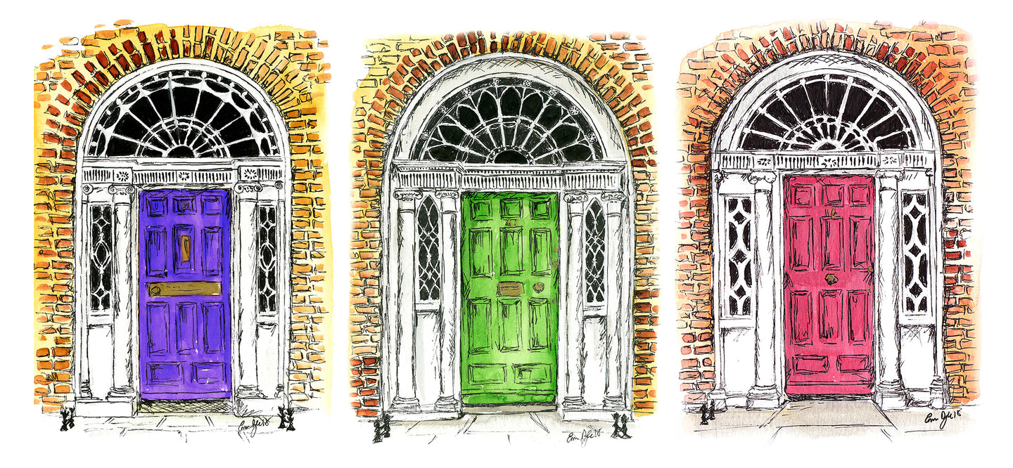 Irish Georgian Doors Of Dublin Mug