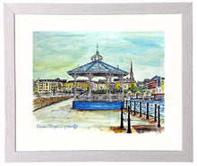 Load image into Gallery viewer, Irish Print - Dun Laoghaire Bandstand, Co. Dublin , Ireland
