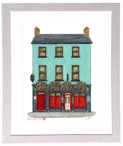 Irish Pub Print - E.G Canavan's, Tuam, Co. Galway, Ireland.
