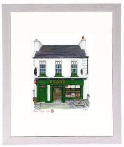 Irish Pub Print - Egans Bar, Liscannor, Co. Clare, Ireland