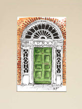 Load image into Gallery viewer, The Green Georgian Door, Merrion Square, Dublin, Ireland
