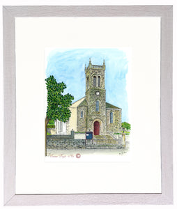 Irish Print - Groomsport Presbyterian Church, Bangor, Northern Ireland