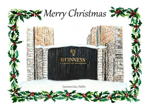 Christmas Cards - Pubs Of Ireland 5 - Pack of 8 cards